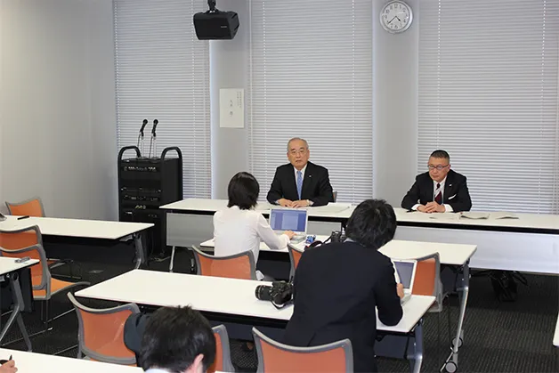 「中期経営計画(平成29~31年度)」記者会見