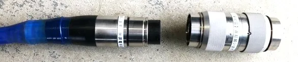 接続構造をワンタッチ化した仮送電機材