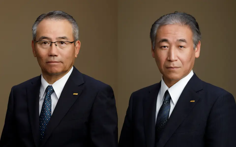 代表取締役会長・代表取締役社長写真